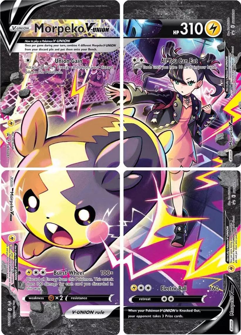 Morpeko V-Union SWSH287 SWSH288 SWSH289 SWSH290