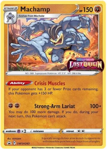 Machamp Pre-Release Stamped SWSH243