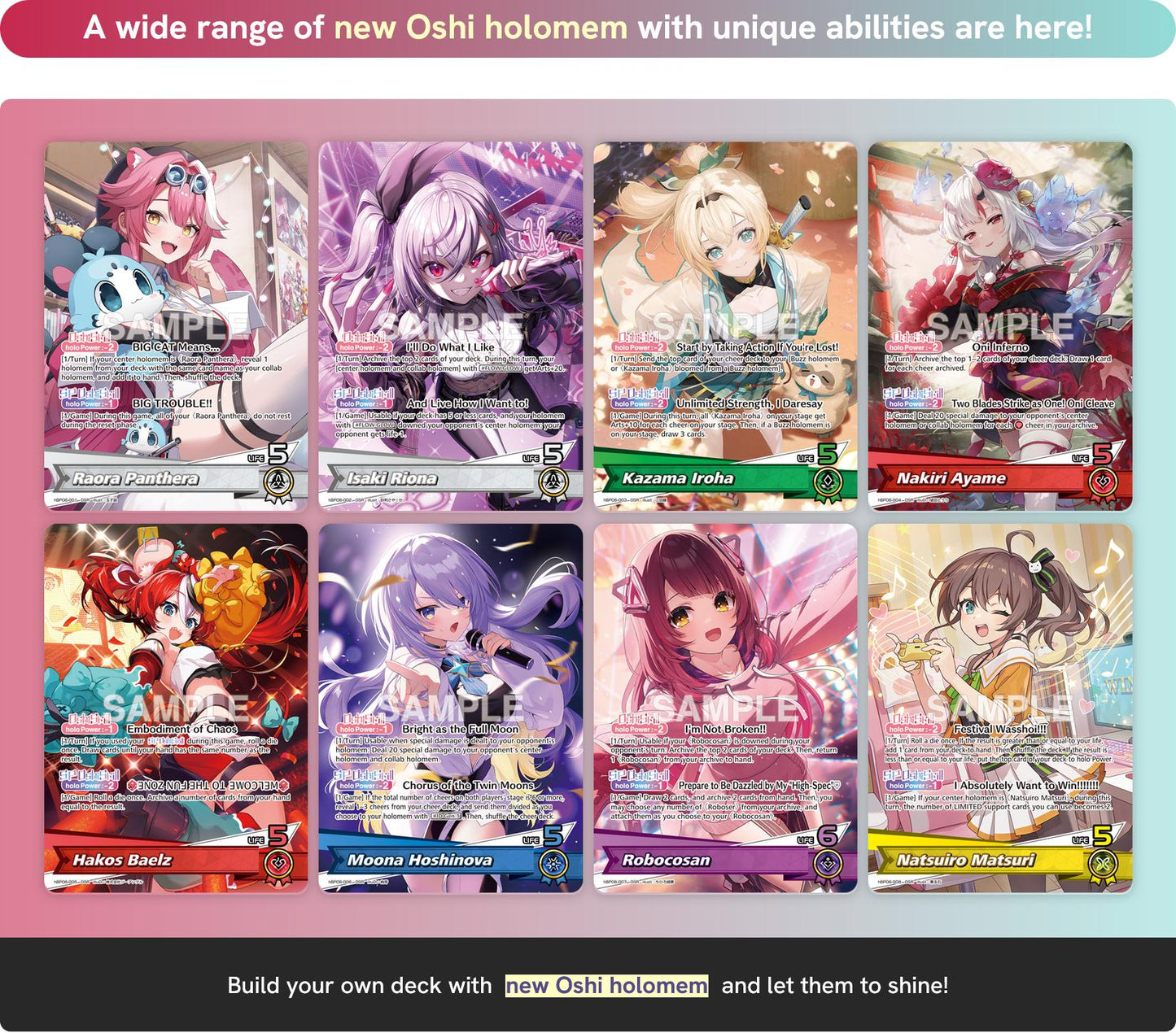hololive Ayakashi Vermilion OFFICIAL CARD GAME Booster Box Booster Packs
