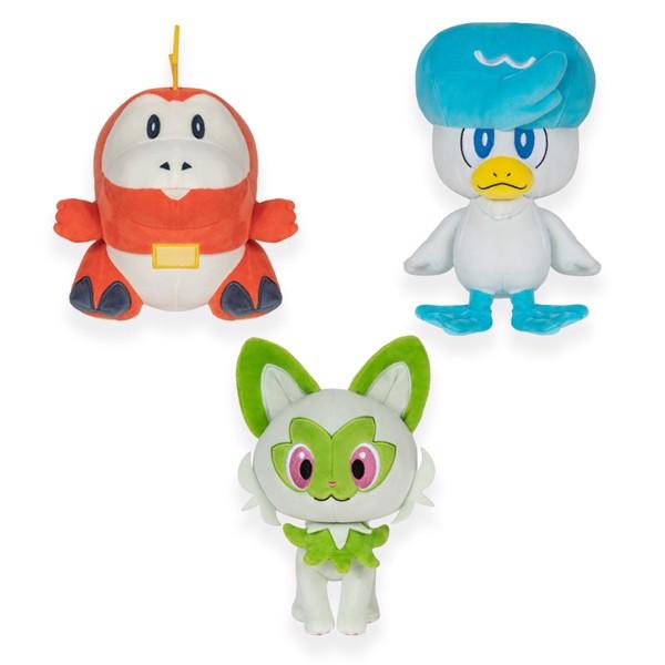 Pokemon Paldea Starters 8" Plush Soft Toy