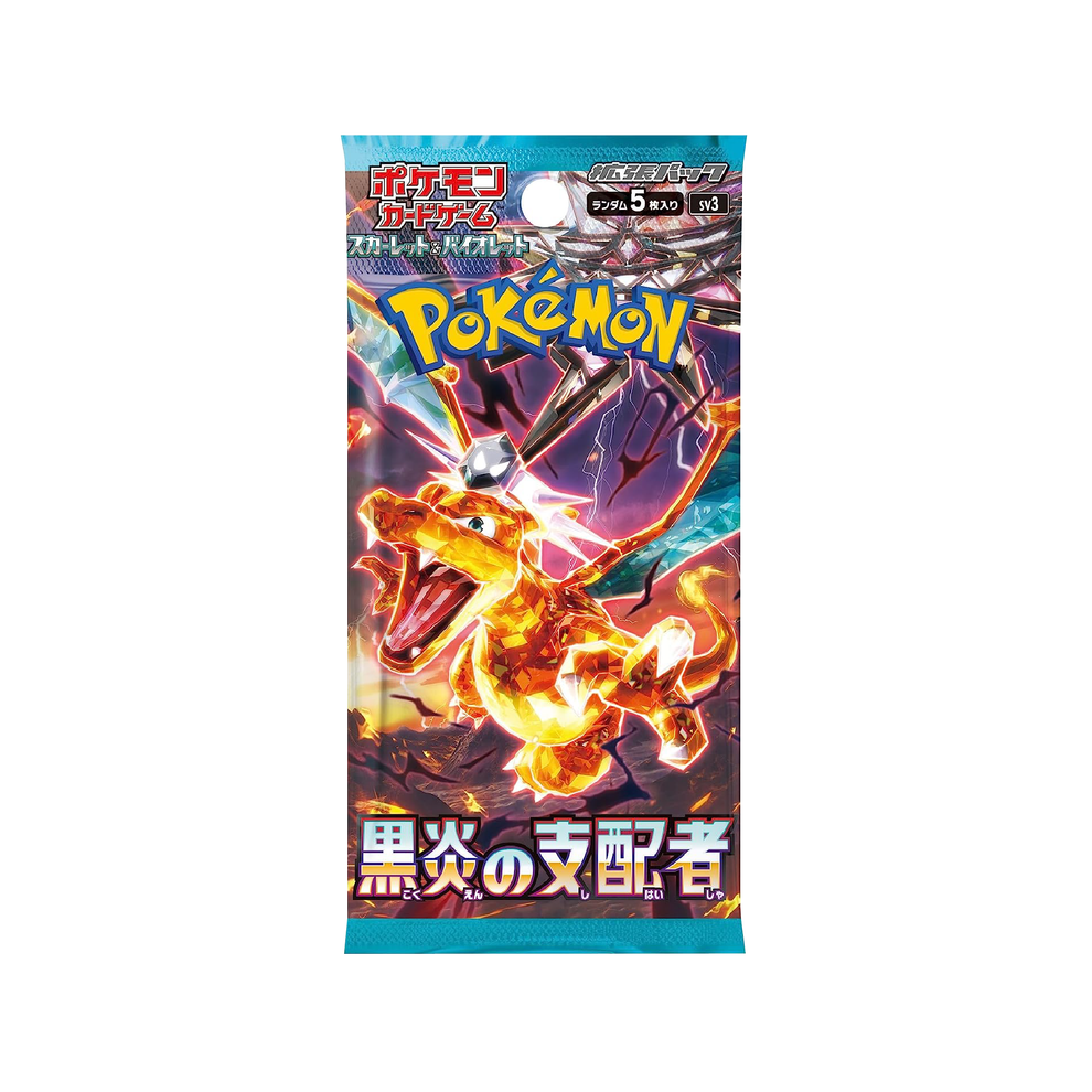 Pokemon Ruler of the Black Flame Booster Pack