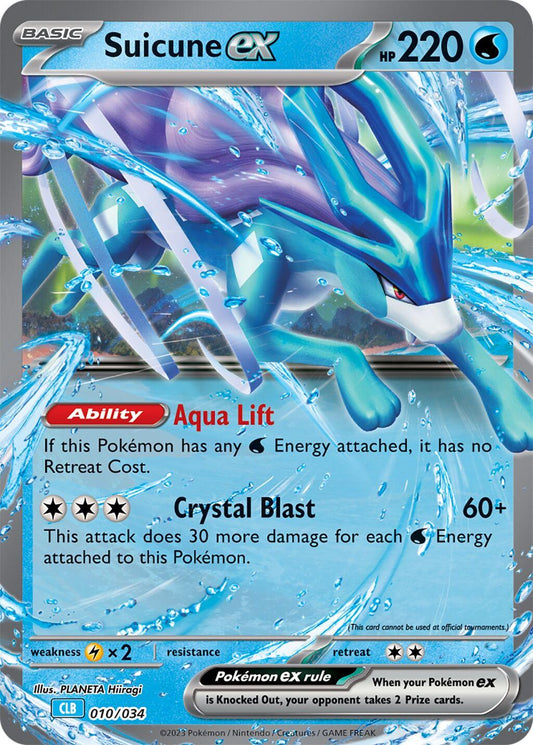 Suicune ex - CLB010