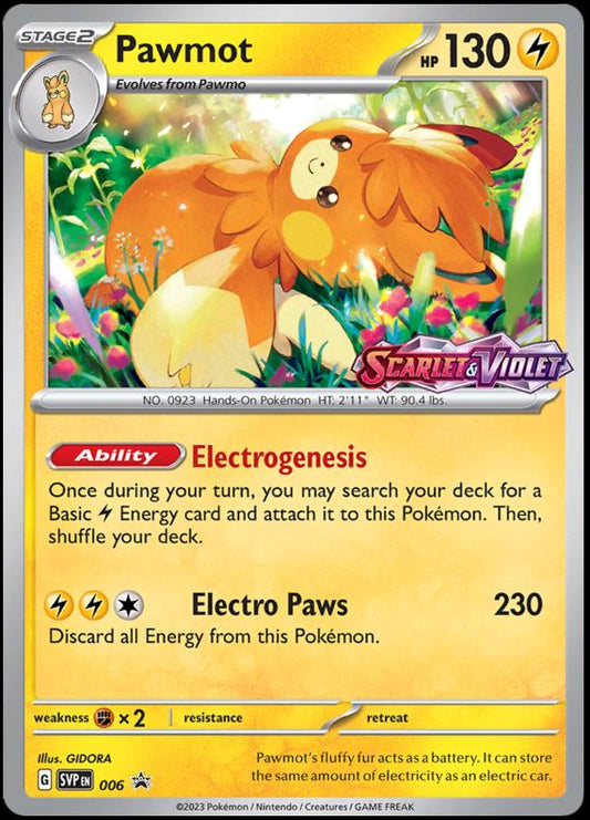 Pawmot Pre-Release Promo Stamped SVP006