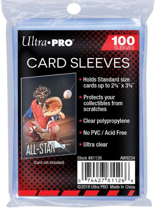 Ultra Pro 100 Card Sleeves for Trading Cards