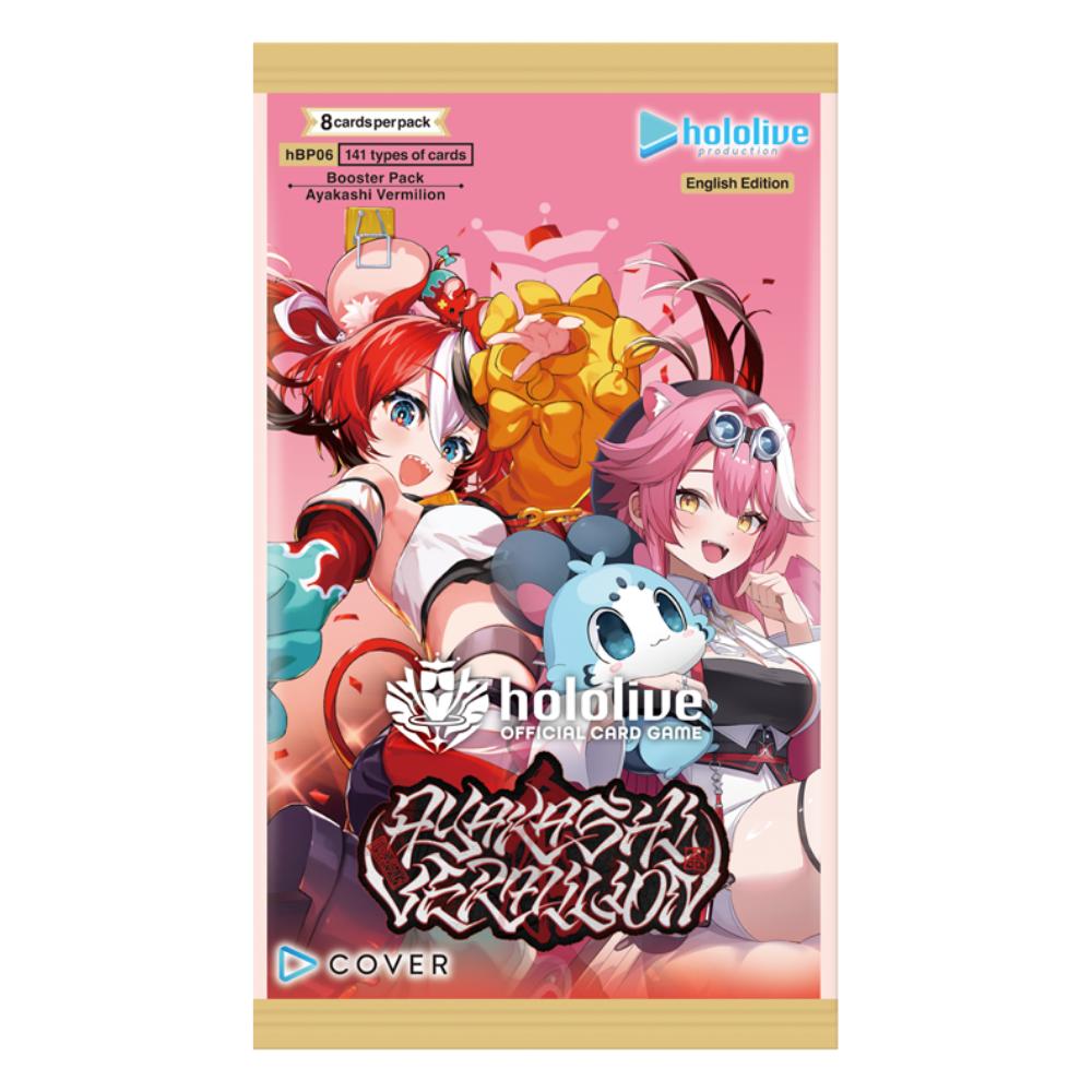 hololive Ayakashi Vermilion OFFICIAL CARD GAME Booster Box Booster Packs