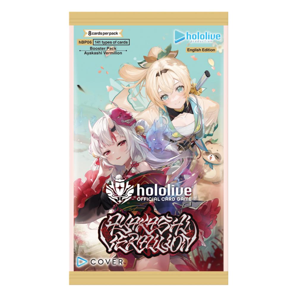 hololive Ayakashi Vermilion OFFICIAL CARD GAME Booster Box Booster Packs
