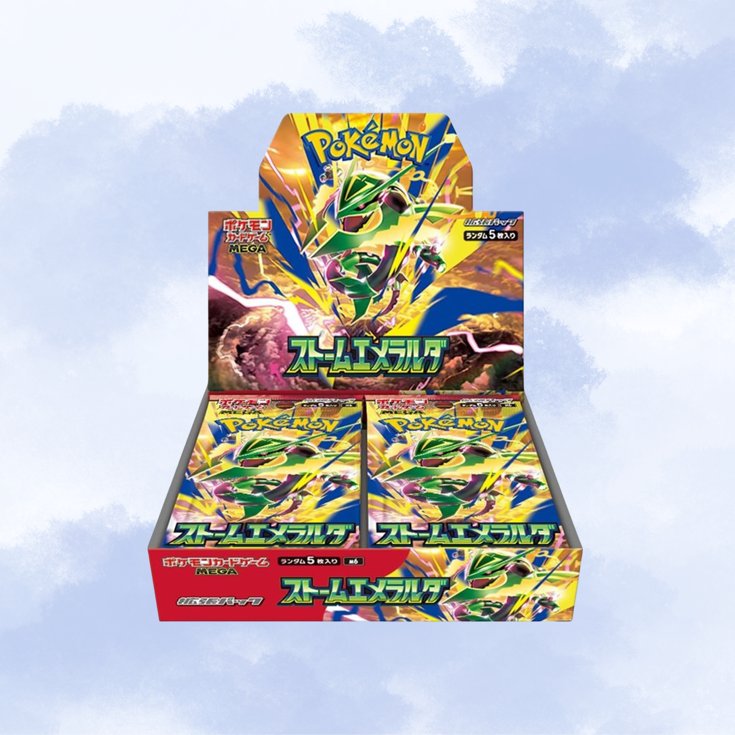 Storm Emerelda Pokemon Booster Box Japanese