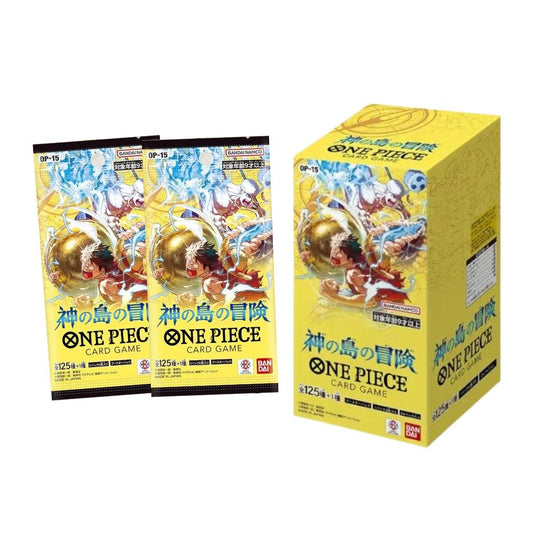 OP-15 Adventure on KAMI Island One Piece Japanese Booster Pack/Box